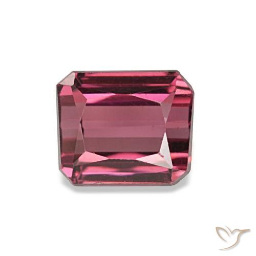1.39ct レッド ロードライトガーネット, エメラルドカット, VVS-VS