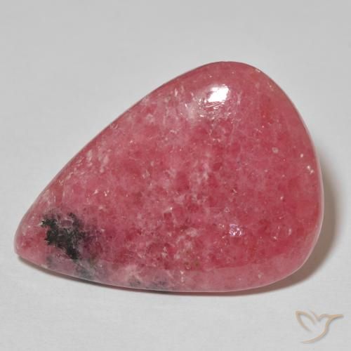 32.53ct 天然 レッド ロードナイト, 洋梨の形, オペーク