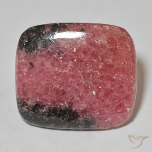 46.67ct 天然 マルチカラー ロードナイト, クッション, オペーク
