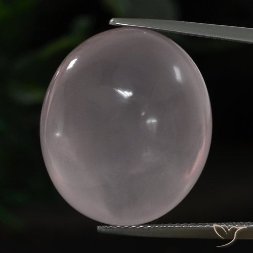 33.08ct 天然 ローズピンク ローズクォーツ, 楕円形, 透明