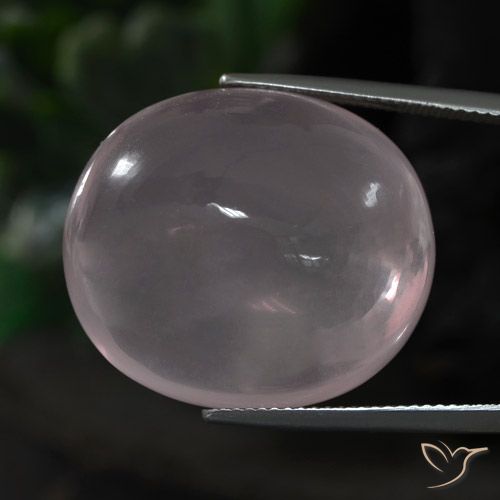 51.32ct 天然 ライトピンク ローズクォーツ, 楕円形, 透明