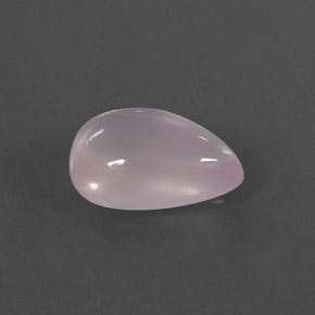 4.48カラットの天然ピンクローズクォーツ（13.4×9.1 mm・洋梨の形）