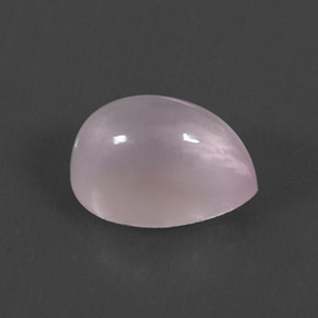 5.14カラットの天然ピンクローズクォーツ（12.3×8.2 mm・洋梨の形）