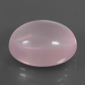 12.51カラットの天然ピンクローズクォーツ（15.9×12 mm・オーバルカット）