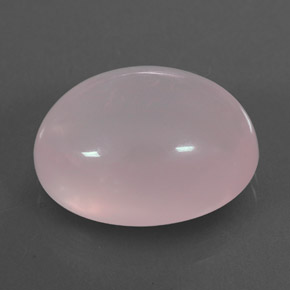 11.67カラットの天然ピンクローズクォーツ（16×12.1 mm・透明）