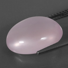 9.91カラットの天然ピンクローズクォーツ（16×12.2 mm・オーバルカット）