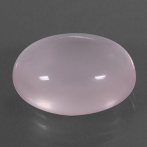11.02カラットの天然ピンクローズクォーツ（16×12.1 mm・オーバルカット）