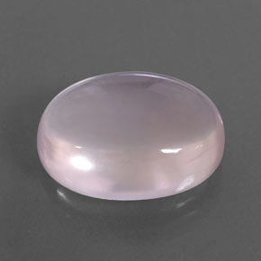 9.98カラットの天然ピンクローズクォーツ（16.2×12.1 mm・オーバルカット）
