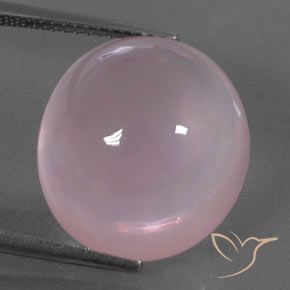 18.94ct 天然 ローズピンク ローズクォーツ, 楕円形, 透明