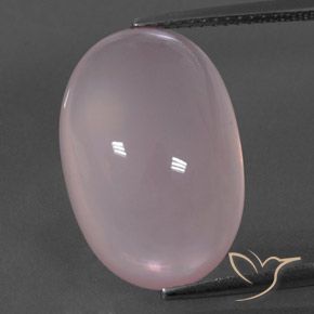 15.52ct 天然 ライトローズピンク ローズクォーツ, 楕円形, 透明