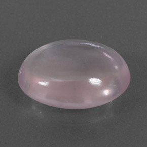 9.87カラットの天然ピンクローズクォーツ（16.7×12.7 mm・オーバルカット）