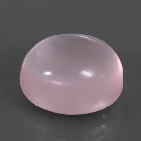 11.30カラットの天然ピンクローズクォーツ（14.2×12.1 mm・オーバルカット）