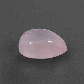 5.91カラットの天然ピンクローズクォーツ（13.4×9.2 mm・洋梨の形）