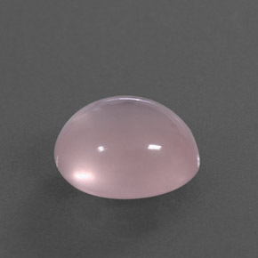 5.13カラットの天然ピンクローズクォーツ（11.9×10 mm・オーバルカット）