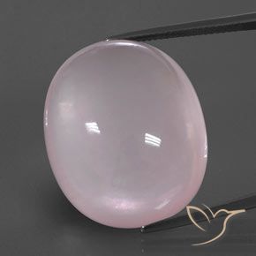 63.54ct 天然 ライトピンク ローズクォーツ, 楕円形, 透明