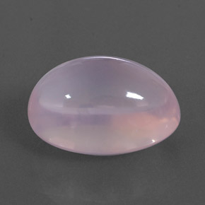 20.97カラットの天然ライトピンクローズクォーツ（19.9×13.2 mm・オーバルカット）