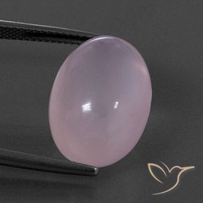 16.48ct 天然 ライトピンク ローズクォーツ, 楕円形, 透明