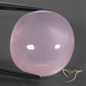 39.41ct 天然 ライトピンク ローズクォーツ, 楕円形, 透明/半透明