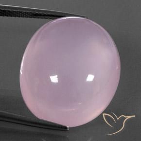 41.98ct 天然 ライトピンク ローズクォーツ, 楕円形, 透明/半透明