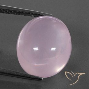 16.04ct 天然 ライトピンク ローズクォーツ, 楕円形, 透明/半透明