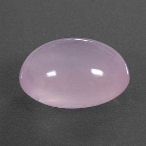 11.01カラットの天然ピンクローズクォーツ（16.1×12.1 mm・透明）