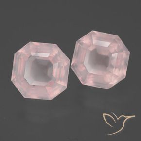 Shop natural 9.36ct ライトローズピンク ローズクォーツ gems, 八角形 / エメラルドカット, from 南アフリカ at GemSelect. In stock, global shipping!