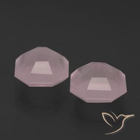 Shop natural 9.80ct ライトピンク ローズクォーツ gems, 八角形 / エメラルドカット, from 南アフリカ at GemSelect. In stock, global shipping!