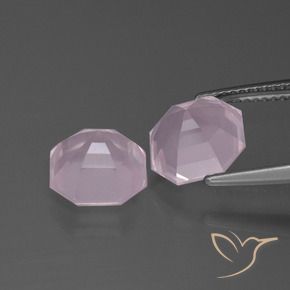 Shop natural 5.88ct ライトピンク ローズクォーツ gems, 八角形 / エメラルドカット, from 南アフリカ at GemSelect. In stock, global shipping!