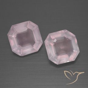 Shop natural 4.72ct バブルガムピンク ローズクォーツ gems, 八角形 / エメラルドカット, from 南アフリカ at GemSelect. In stock, global shipping!