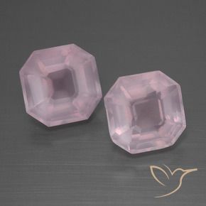 Shop natural 6.60ct ライトピンク ローズクォーツ gems, 八角形 / エメラルドカット, from 南アフリカ at GemSelect. In stock, global shipping!