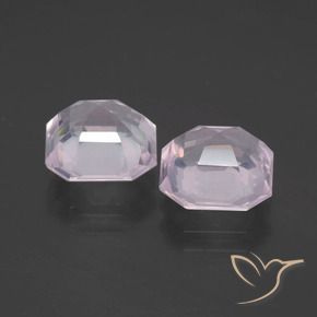 Shop natural 4.82ct ライトローズピンク ローズクォーツ gems, 八角形 / エメラルドカット, from 南アフリカ at GemSelect. In stock, global shipping!