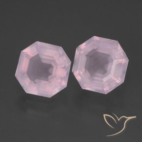Shop natural 5.33ct ライトピンク ローズクォーツ gems, 八角形 / エメラルドカット, from 南アフリカ at GemSelect. In stock, global shipping!