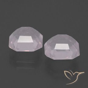 Shop natural 4.59ct 非常に薄いピンク ローズクォーツ gems, 八角形 / エメラルドカット, from 南アフリカ at GemSelect. In stock, global shipping!