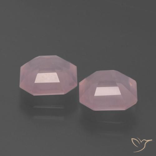 Shop natural 4.32ct ライトピンク ローズクォーツ gems, 八角形 / エメラルドカット, from 南アフリカ at GemSelect. In stock, global shipping!
