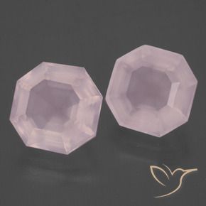 Shop natural 12.98ct ライトピンク ローズクォーツ gems, 八角形 / エメラルドカット, from 南アフリカ at GemSelect. In stock, global shipping!