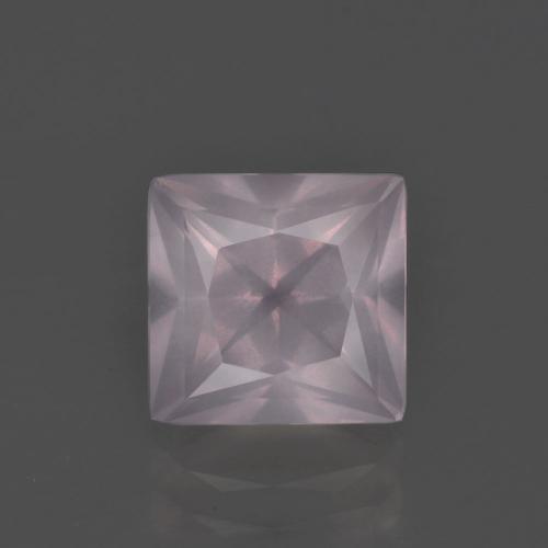 2.69カラットの天然ライトピンクローズクォーツ（8.3×8.1 mm・四角）