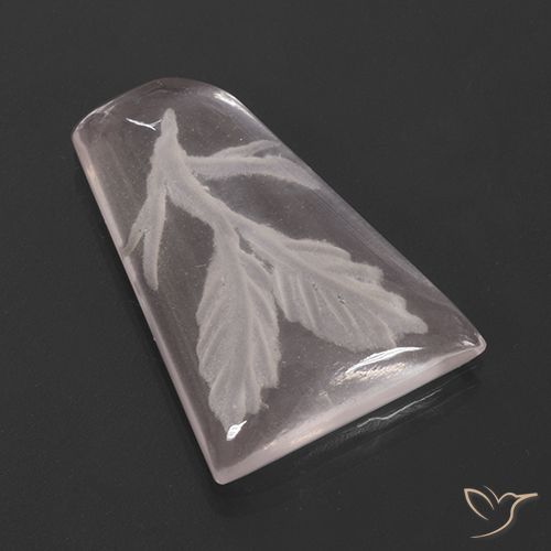 9.71ct 天然 ライトピンク ローズクォーツ, ファンシー, 透明