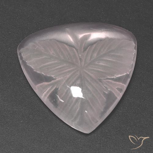 10.46ct 天然 ライトピンク ローズクォーツ, トリリオン, 透明