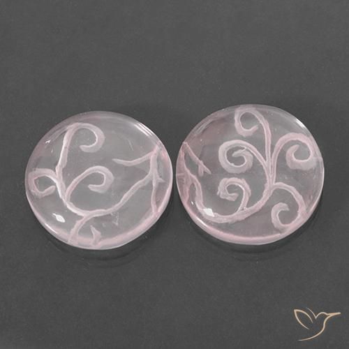 Shop natural 18.75ct ライトローズピンク ローズクォーツ gems, ラウンド, from ブラジル at GemSelect. In stock, global shipping!