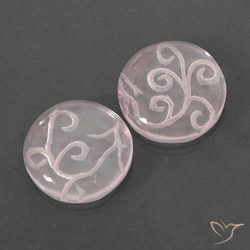 Shop natural 18.75ct ライトローズピンク ローズクォーツ gems, ラウンド, from ブラジル at GemSelect. In stock, global shipping!