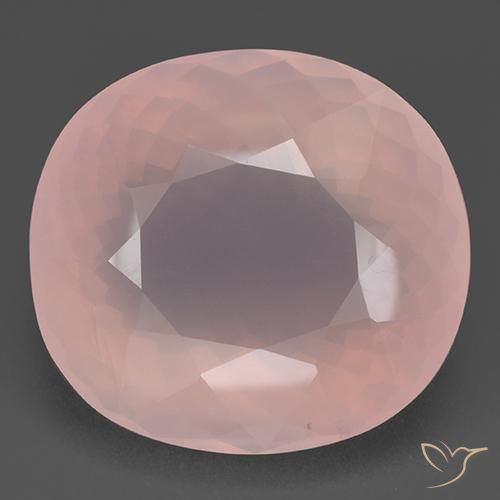 112.68ct 天然 ライトピンク ローズクォーツ, 楕円形, 透明