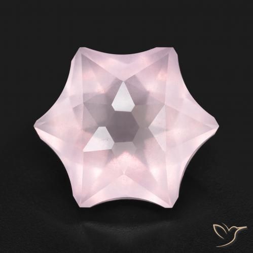 9.17ct 天然 ライトピンク ローズクォーツ, ファンシー, 透明