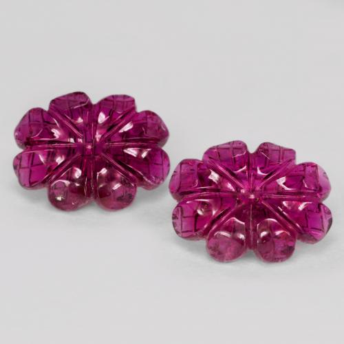 自然派の商品を探す 6.38ct ラズベリーレッド ルベライトトルマリン 宝石, フラワーカット, モザンビーグ からGemSelectで. 在庫あり、世界各国へ発送!