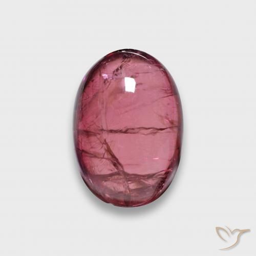 3.23ct 天然 ラズベリーレッド ルベライトトルマリン, 楕円形, 半透明