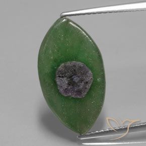5.00ct 天然 マルチカラー ルビーインフックサイト, マーキーズ, 半透明