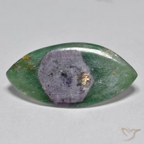 7.35ct 天然 マルチカラー ルビーインフックサイト, マーキーズ, 半透明