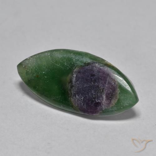 3.75ct 天然 マルチカラー ルビーインフックサイト, マーキーズ, 半透明