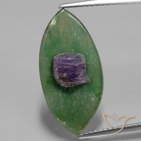 3.99ct 天然 マルチカラー ルビーインフックサイト, マーキーズ, 半透明