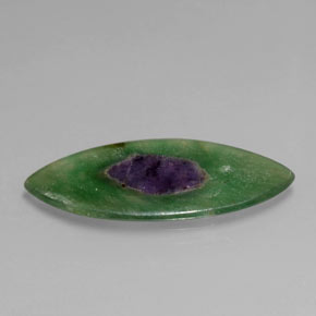 6.65カラットの天然バイカラールビーインフックサイト、マーキーズ、透明