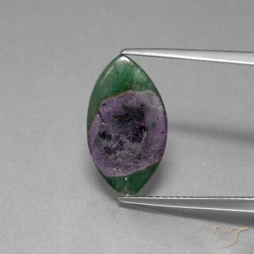 4.70ct 天然 マルチカラー ルビーインフックサイト, マーキーズ, 半透明